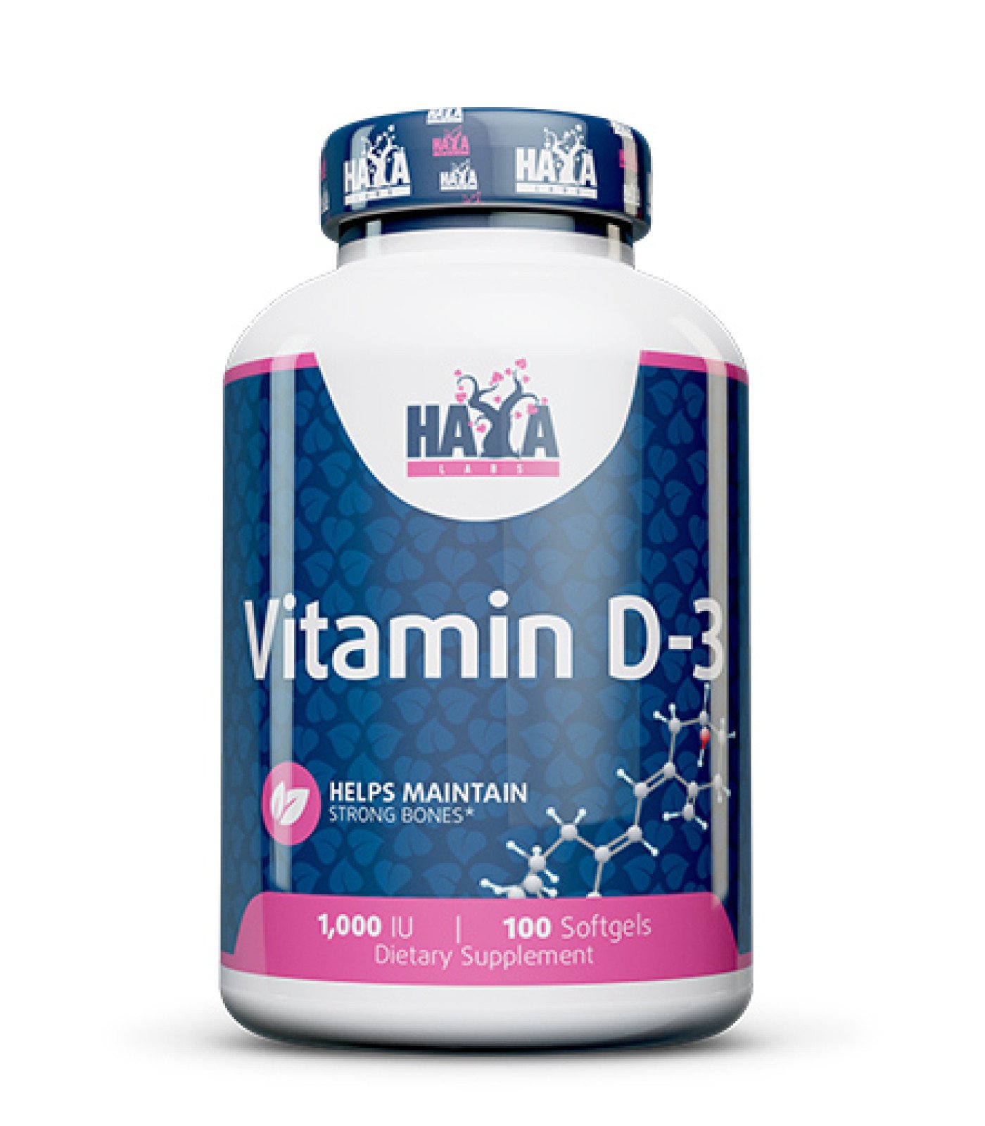 HAYA LABS Vitamin D3 / 1000 IU / 100 Softgels